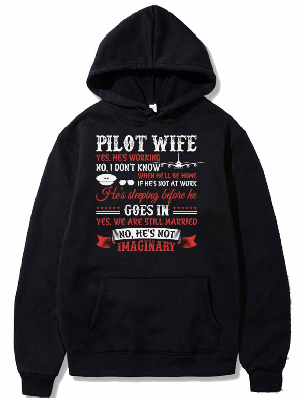 Pilot Wife PULLOVER THE AV8R