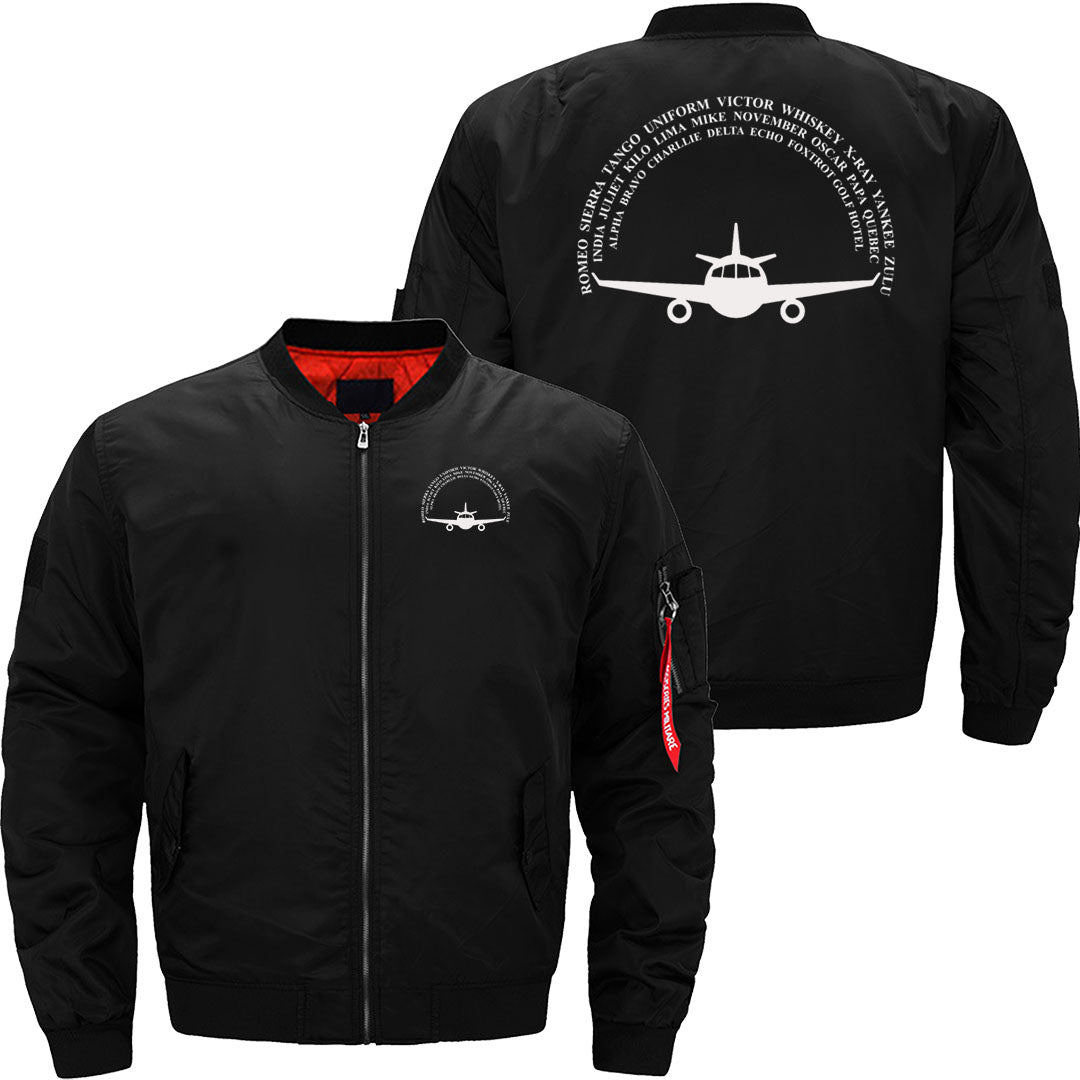 Phonetic Alphabet Airplane Pilot design JACKET THE AV8R