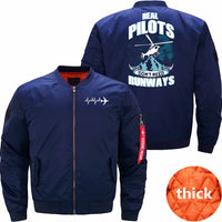 Thumbnail for Real Pilots Don't Need Runways JACKET THE AV8R