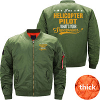 Thumbnail for Helicopter Pilot JACKET THE AV8R