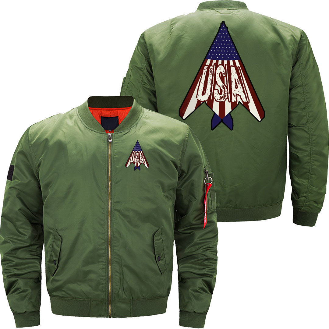 USA Airplane Jet Fighter JACKET THE AV8R