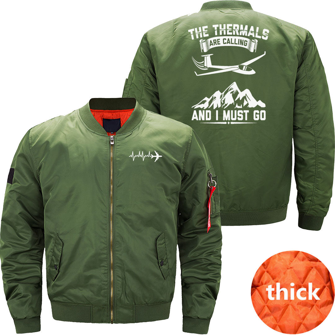 Gliding Thermals  Glider Pilots Soaring Soar Gift JACKET THE AV8R