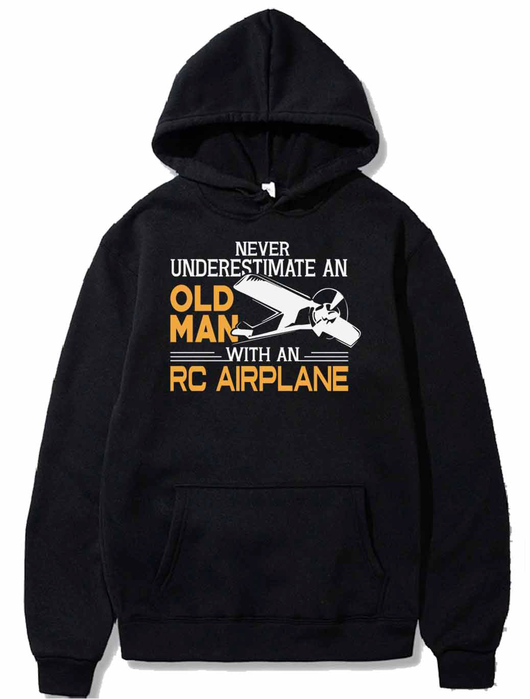 Old Man With An RC Airplane PULLOVER THE AV8R