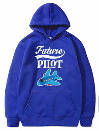 Thumbnail for Future Pilot Childs Airplane Job Gift PULLOVER THE AV8R