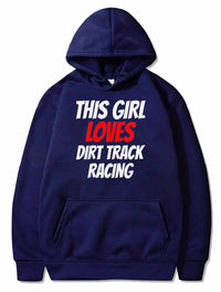 Thumbnail for DIRTTRACK RACING this Girl loves dirt track racing PULLOVER THE AV8R