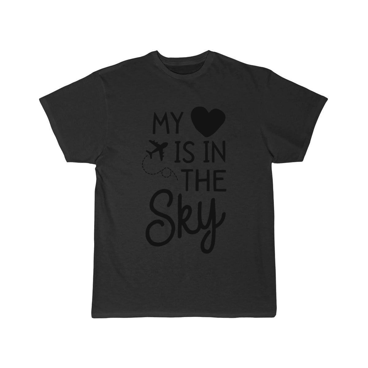 Flight Attendant Shirt For Women Mom My Heart Is T-SHIRT THE AV8R