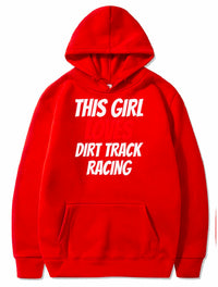 Thumbnail for DIRTTRACK RACING this Girl loves dirt track racing PULLOVER THE AV8R