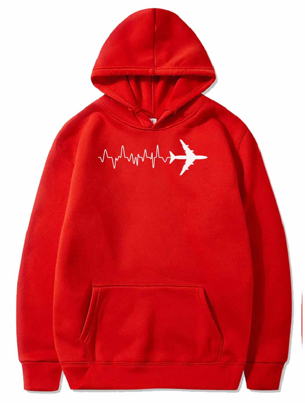 Airplane Pilot Heartbeat PULLOVER THE AV8R