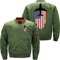 Thumbnail for USA Airplane Jet Fighter JACKET THE AV8R