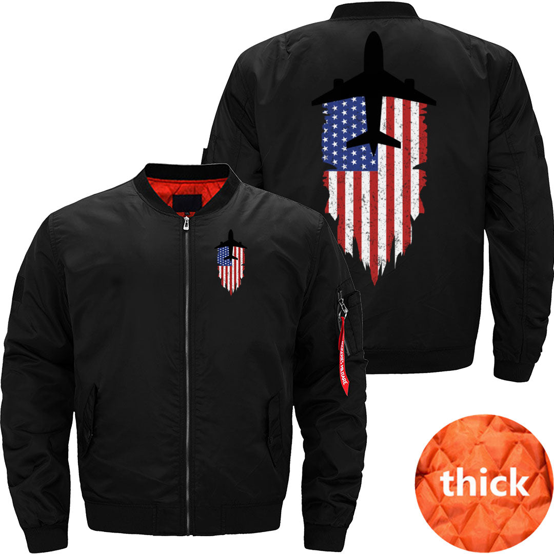 USA Airplane Jet Fighter JACKET THE AV8R