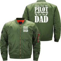 Thumbnail for Pilot Dad Fighter Jet Aircraft Airplane JACKET THE AV8R