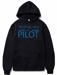 Thumbnail for Trust me i'm a pilot gift airplane copilot PULLOVER THE AV8R