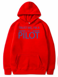 Thumbnail for Trust me i'm a pilot gift airplane copilot PULLOVER THE AV8R