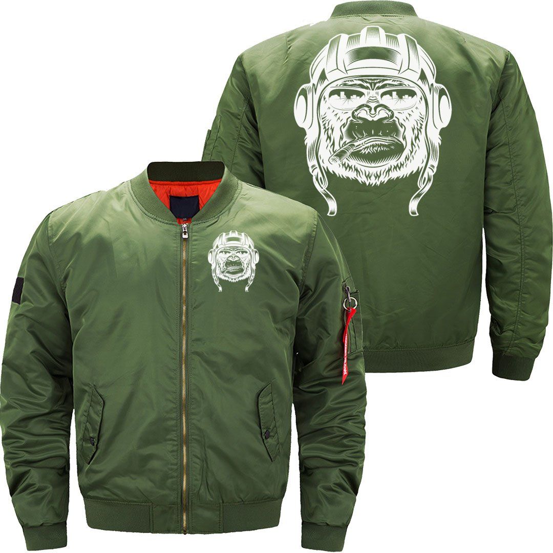 Monkey Monkys jet fighter pilot steal JACKET THE AV8R