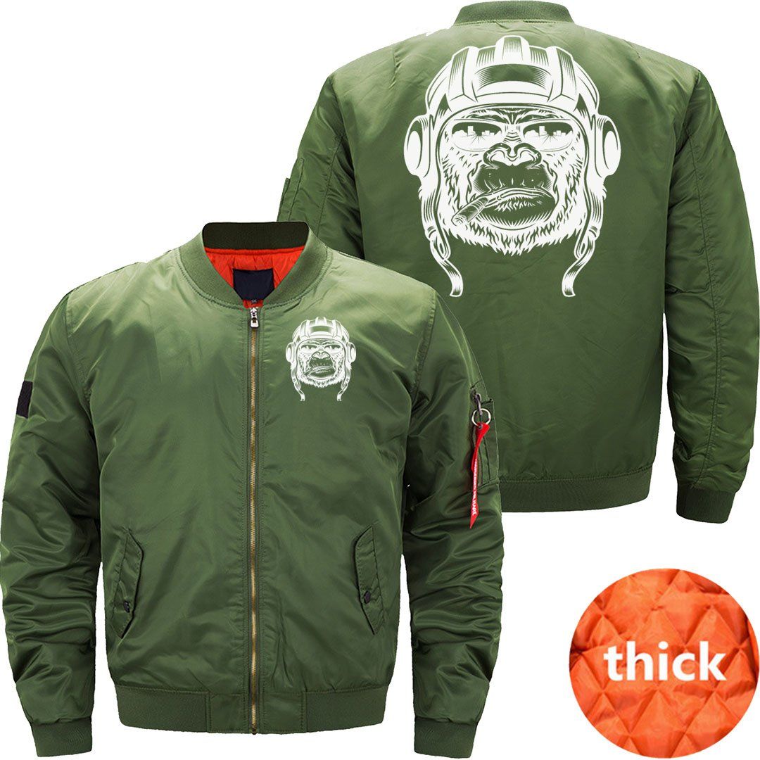 Monkey Monkys jet fighter pilot steal JACKET THE AV8R