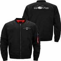 Thumbnail for HELICOPTER Ma-1 Bomber Jacket Flight Jacket Aviator Jacket THE AV8R