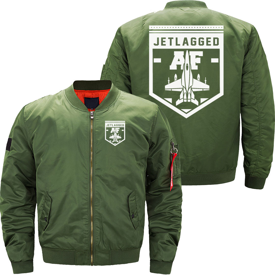 Jet Lag AF Jet Fighter Pilot Air Force Aviato JACKET THE AV8R