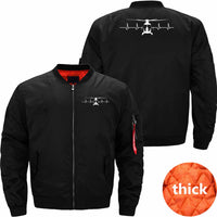 Thumbnail for HELICOPTER Ma-1 Bomber Jacket Flight Jacket Aviator Jacket THE AV8R