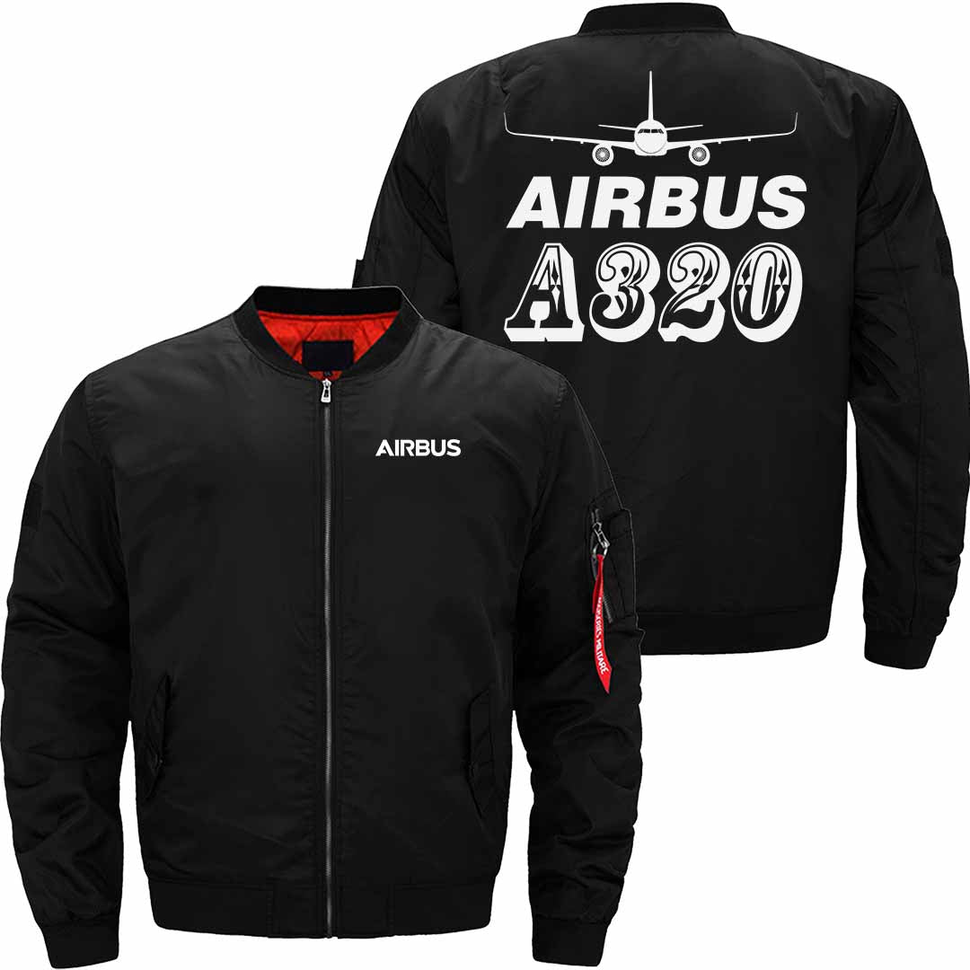 AIRBUS A320 Ma-1 Bomber Jacket Flight Jacket Aviator Jacket THE AV8R