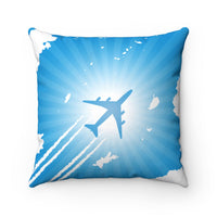 Thumbnail for AIRCRAFT HEARTBEAT PILLOW Printify