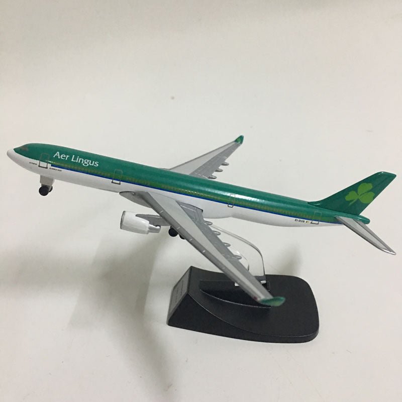 AER LINGUS AIRBUS A330 PLANE MODEL AIRPLANE MODEL AIRCRAFT MODEL 1:400 DIECAST METAL PLANES TOY - PILOTSX