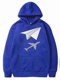 Thumbnail for AERONAUTICAL ENGINEER PAPER AIRPLANE PULLOVER - PILOTSX