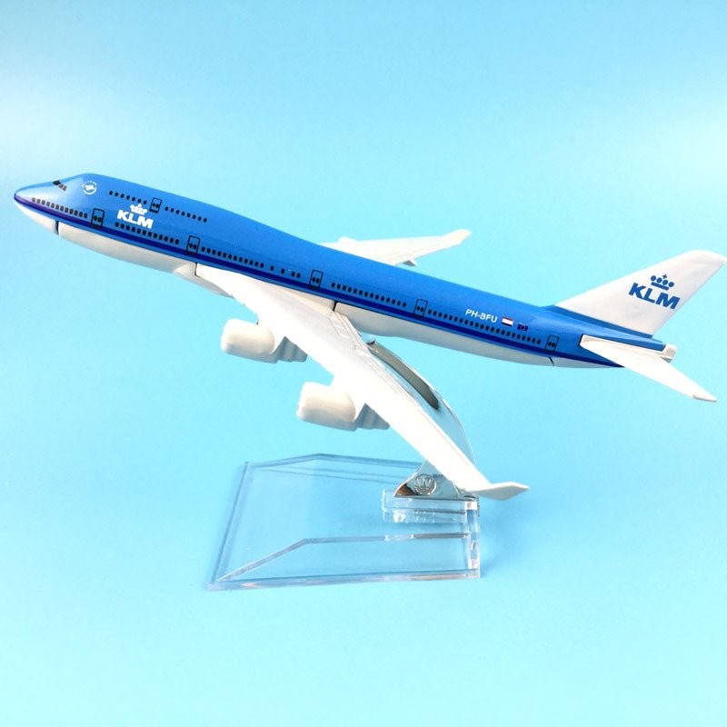 AEROPLANE BOEING 747 KLM ROYAL DUTCH AIRLINES AIRCRAFT BOEING 747 KIDS TOYS NEW YEAR/BIRTHDAY/COLLECTIONS GIFTS - PILOTSX