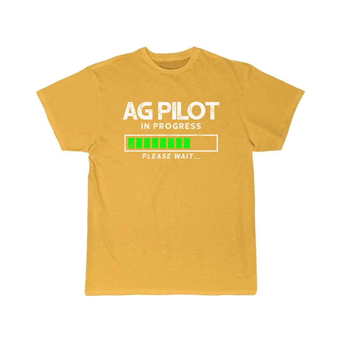 AG PILOT IN PROGRESS PLEASE WAIT… CROP DUSTER T - SHIRT - PILOTSX