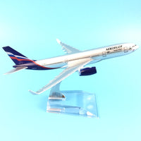 Thumbnail for AIR AEROFLOT RUSSIAN AIRLINES AIRBUS 330 A330 AIRWAYS AIRPLANE MODEL PLANE MODEL - PILOTSX