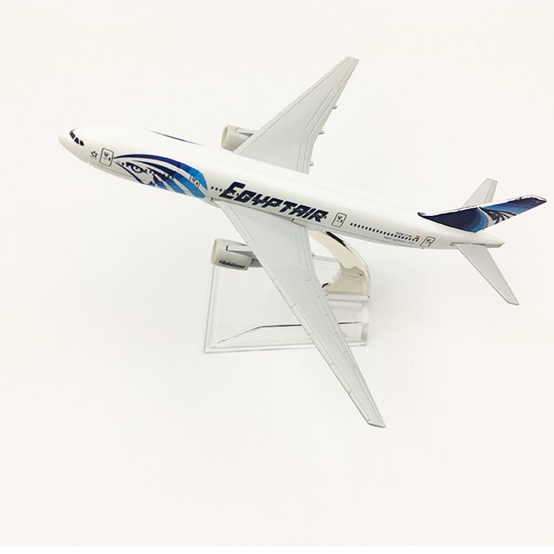 AIR AEROPLANE MODEL BOEING 777 AIRPLANE 16CM METAL ALLOY DIECAST 1:400 AIRPLANE - PILOTSX