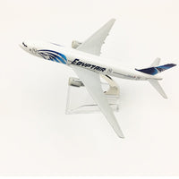 Thumbnail for AIR AEROPLANE MODEL BOEING 777 AIRPLANE 16CM METAL ALLOY DIECAST 1:400 AIRPLANE - PILOTSX