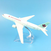 Thumbnail for AIR CANADA AIRLINE BOEING 777 METAL ALLOY MODEL PLANE AIRCRAFT MODEL - PILOTSX