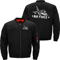 Thumbnail for AIR FORCE FIGHTER JET T - SHIRT DESIGN MILITARY BOMBER FLIGHT AVIATOR JACKET - PILOTSX