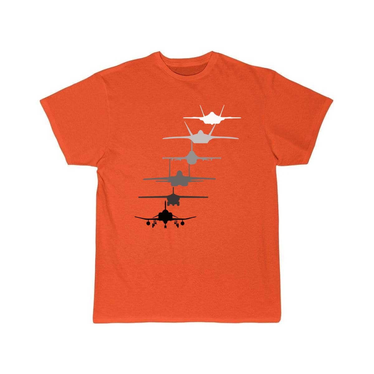 AIR FORCE FIGHTER JETS F4 F111 F15 F16 F22 F35 GIF T - SHIRT - PILOTSX