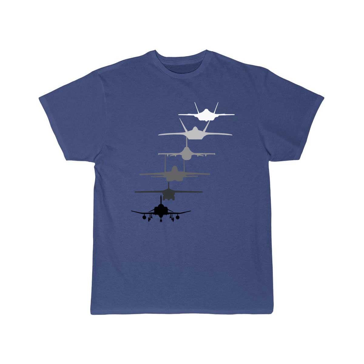 AIR FORCE FIGHTER JETS F4 F111 F15 F16 F22 F35 GIF T - SHIRT - PILOTSX