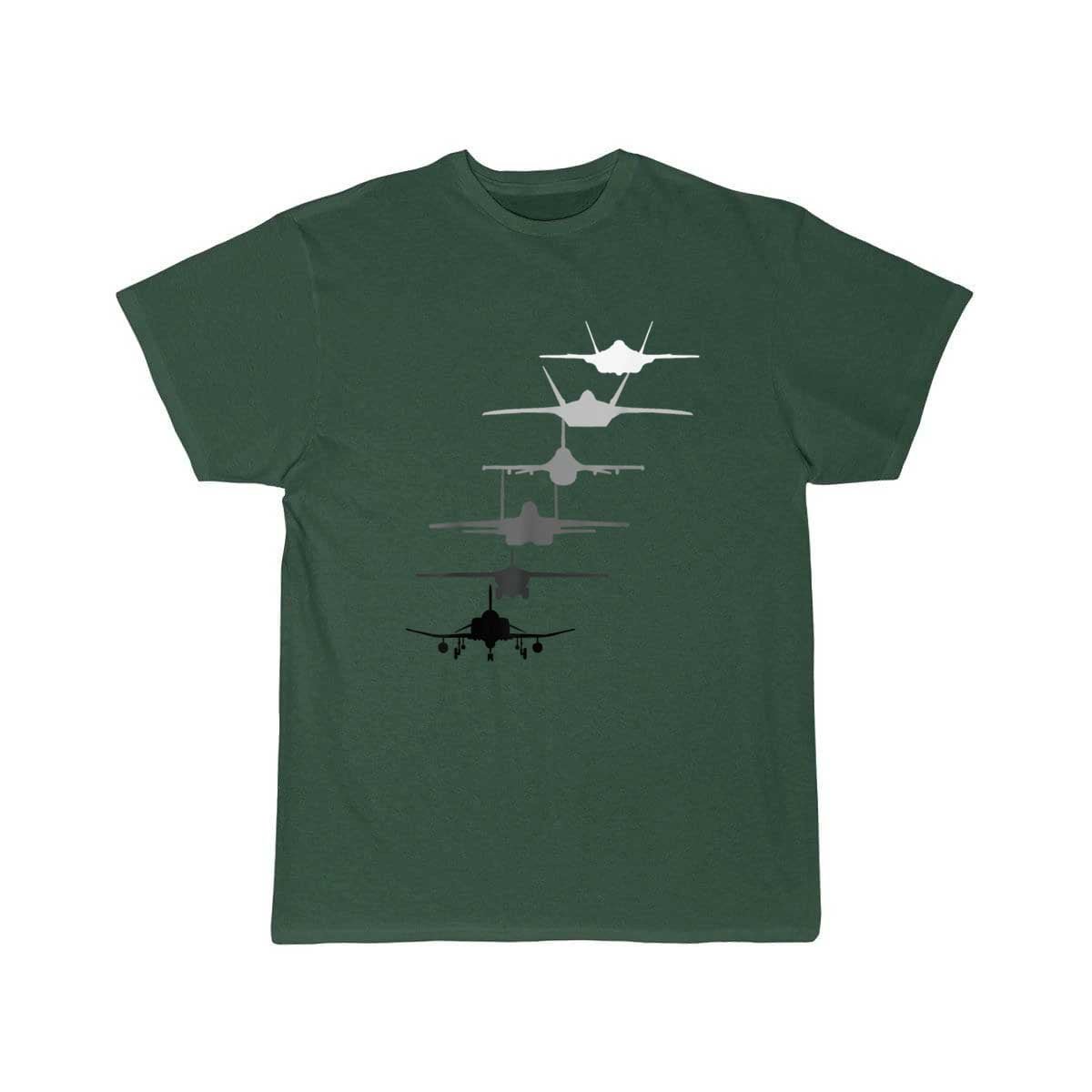 AIR FORCE FIGHTER JETS F4 F111 F15 F16 F22 F35 T - SHIRT - PILOTSX