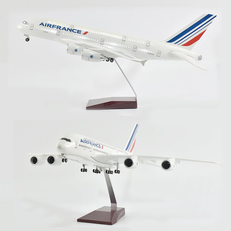 AIR FRANCE AIRBUS A380 PLANE MODEL AIRPLANE MODEL AIRCRAFT - PILOTSX