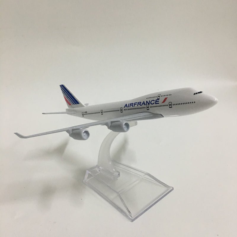 AIR FRANCE BOEING 747 PLANE MODEL AIRPLANE MODEL AIRCRAFT MODEL DIECAST METAL AIRPLANES - PILOTSX