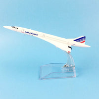 Thumbnail for AIR FRANCE CONCORDE AIRCRAFT MODEL DIECAST METAL PLANE AIRPLANES - PILOTSX