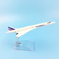 Thumbnail for AIR FRANCE CONCORDE AIRCRAFT MODEL DIECAST METAL PLANE AIRPLANES - PILOTSX