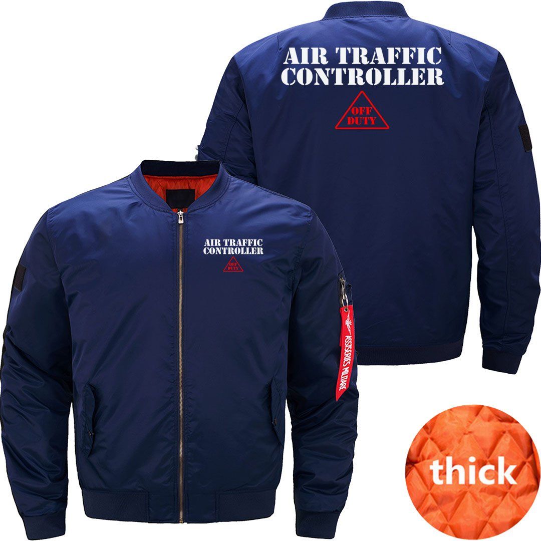 AIR TRAFFIC CONTROLLER AIRFIELD FLIGHT CONTROLLER BOMBER FLIGHT AVIATOR JACKET - PILOTSX