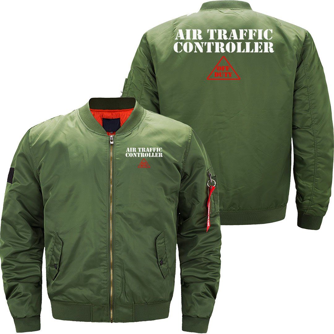 AIR TRAFFIC CONTROLLER AIRFIELD FLIGHT CONTROLLER BOMBER FLIGHT AVIATOR JACKET - PILOTSX