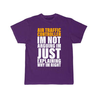 Thumbnail for AIR TRAFFIC CONTROLLER ARE ALWAYS RIGHT FOR ATC T - SHIRT - PILOTSX