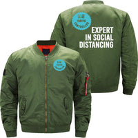 Thumbnail for AIR TRAFFIC CONTROLLER ATC AIR TRAFFIC BOMBER FLIGHT AVIATOR JACKET - PILOTSX