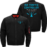 Thumbnail for AIR TRAFFIC CONTROLLER ATC AIR TRAFFIC CONTROL BOMBER FLIGHT AVIATOR JACKET - PILOTSX