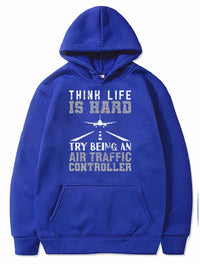 Thumbnail for AIR TRAFFIC CONTROLLER ATC THINK LIFE IS HARD TRY PULLOVER - PILOTSX