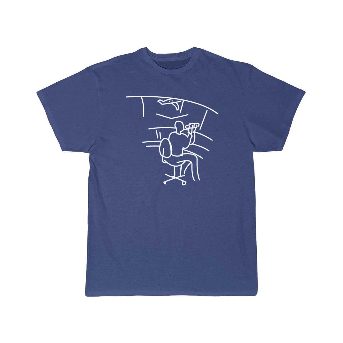 AIR TRAFFIC CONTROLLER CAREER WORK LINE ART T - SHIRT - PILOTSX