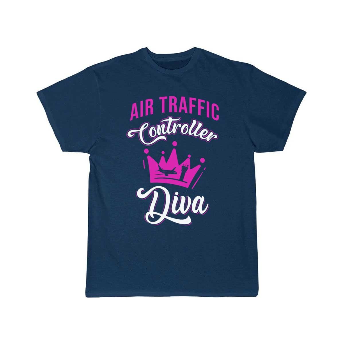 AIR TRAFFIC CONTROLLER DIVA ATC FLIGHT CONTROL T - SHIRT - PILOTSX