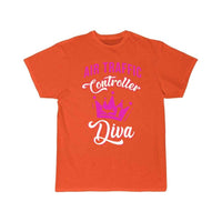 Thumbnail for AIR TRAFFIC CONTROLLER DIVA ATC FLIGHT CONTROL T - SHIRT - PILOTSX