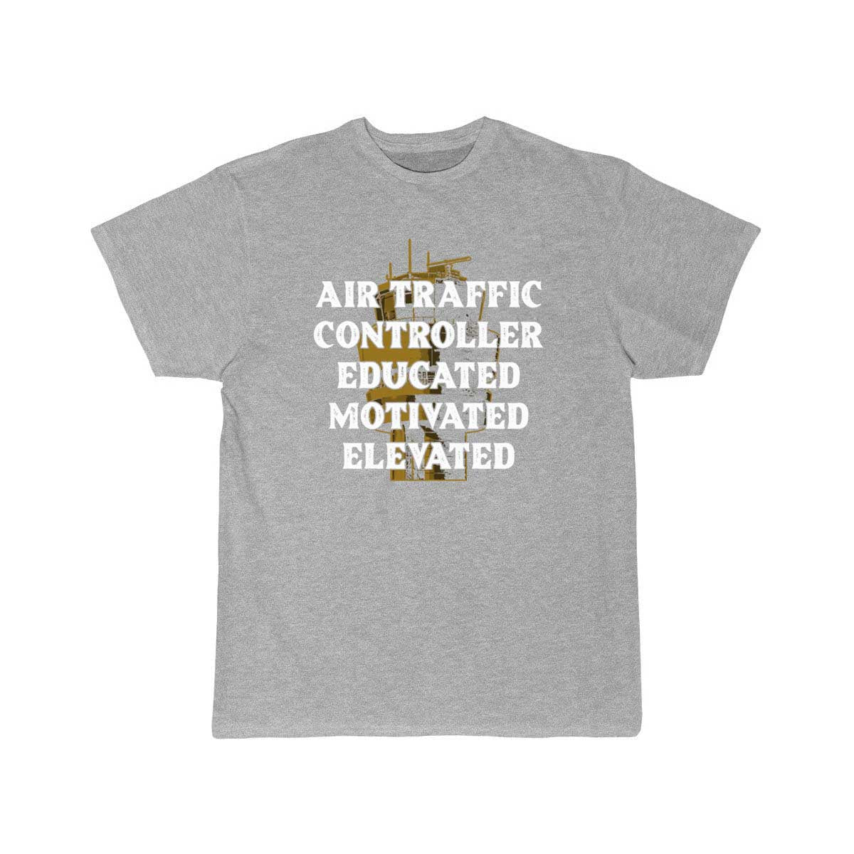 AIR TRAFFIC CONTROLLER EDUCATED ATC FLIGHT T - SHIRT - PILOTSX